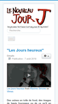 Mobile Screenshot of nouveaujourj.fr